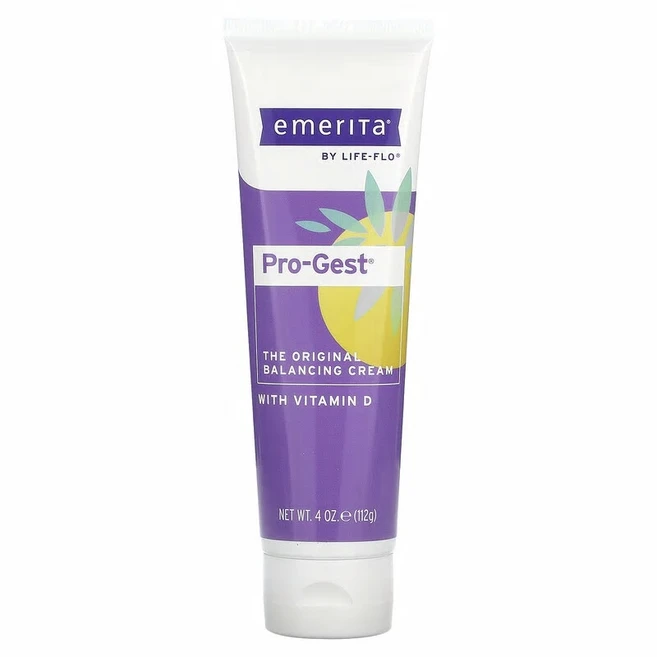 Emerita Pro-Gest 비타민D3 함유 밸런싱 크림 112g(4oz) EME-58987, Emerita, Pro-Gest, 비타민D3 함유 밸런, 1개, 112g - 쿠팡
