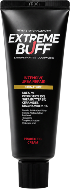 익스트림버프 168시간 초고보습 프로바이오틱스 10% 우레아크림, 1개, 75ml