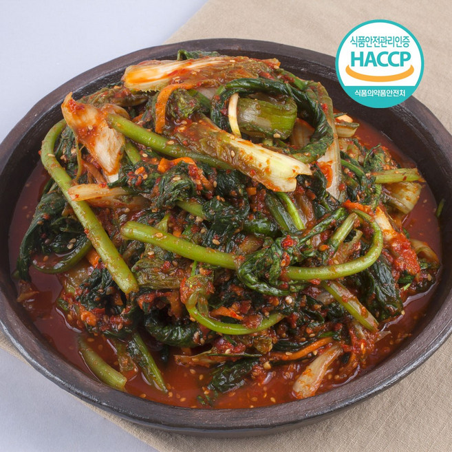 당일제조 HACCP인증 열무얼갈이김치, 1개, 3kg