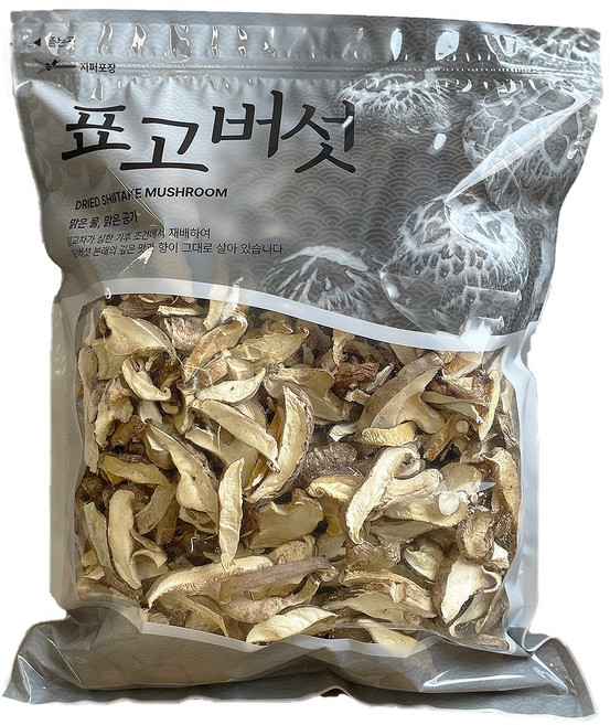 건표고버섯 슬라이스 식자재 식당용, 1개, 1Kg