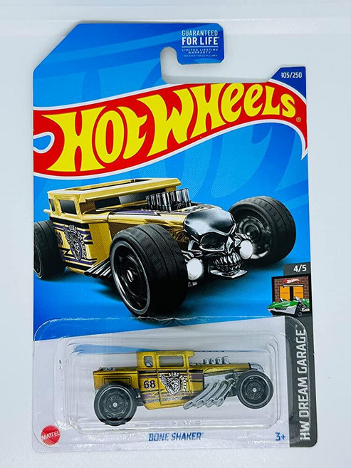 핫휠 Hot WHEELS 힐 2022 - 본 쉐이커 골드 HW Dream Garage 4/5 스컬 윙 285567, Hot Wheels 2022 - 본 쉐이커 - 골드 -