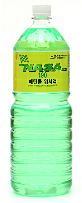 사계절 워셔액 에탄올 자동차유리 강력세정 1.8리터, 1.8L, 2개