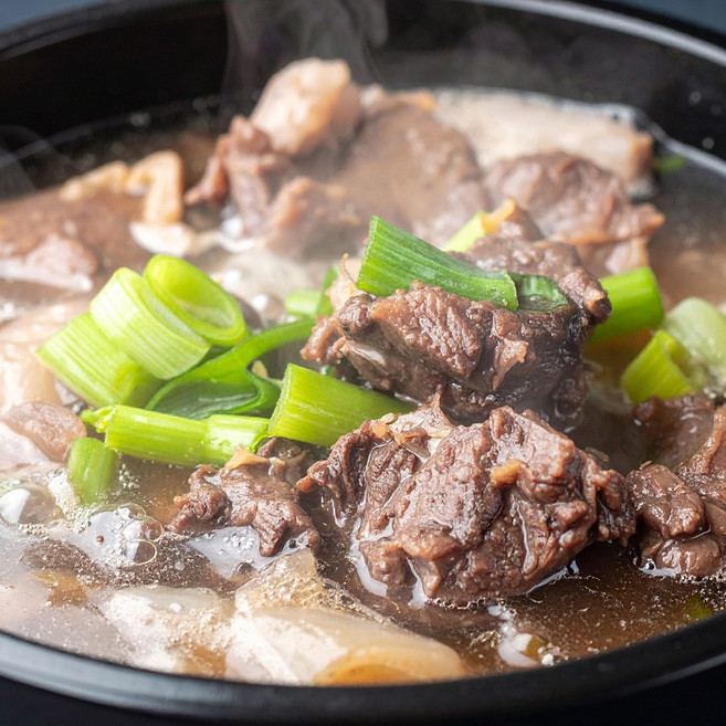 [맛꾼] HACCP인증 뼈없는 부드러운 순살 갈비탕, 5개, 600g