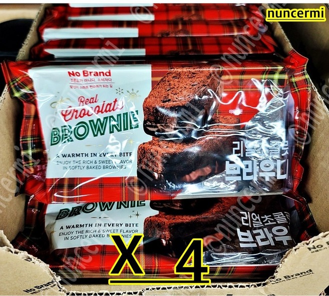 노브랜드 리얼 초콜릿 브라우니, 1개, 800g