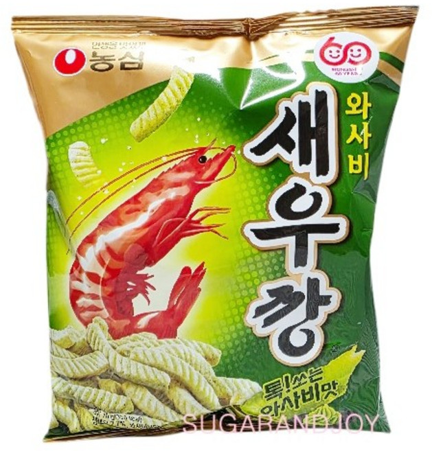 농심 와사비 새우깡 70g, 1개