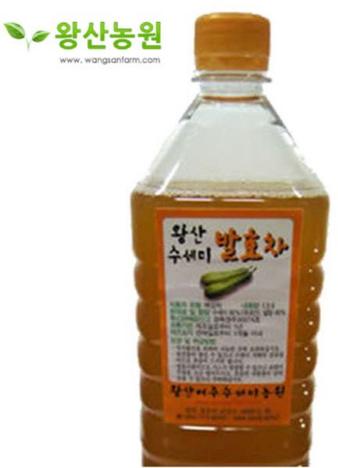 [왕산농원] 왕산수세미발효차(직접재배) 엑기스, 1.5L, 1개, 1병, 1개입