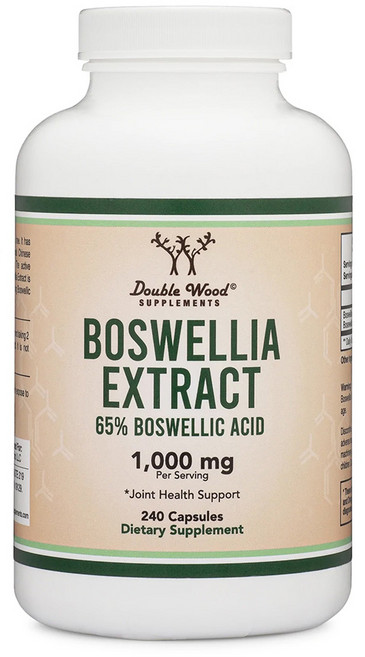 보스웰리아 추출물 1000mg 240정 2통 Double Wood, 1개, 기본