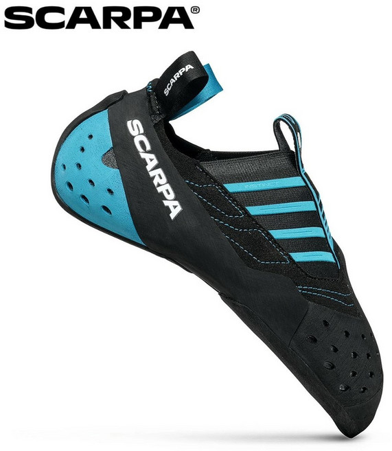 스캘리퍼 인스팅트S 블랙 아주르 클라이밍 볼더링 슈즈
