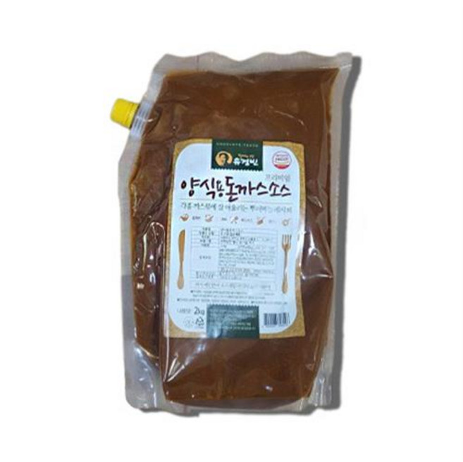 절대미각 유경빈 프리미엄 양식용 돈까스소스 2kg, 1개