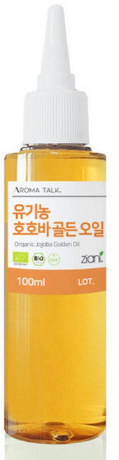 유기농 호호바 골든오일 비정제 냉압착, 100ml, 1개