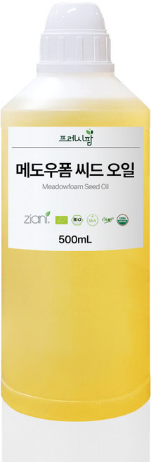 메도우폼씨드 오일 정제, 500ml, 1개