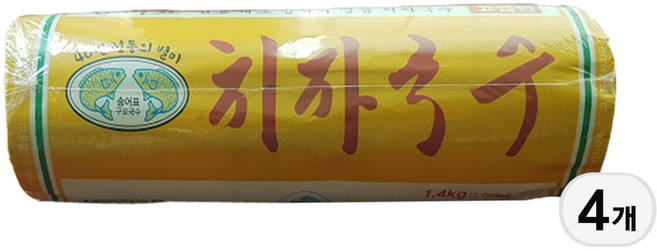 송어표 치자국수 소면/ 구포국수, 1.4kg, 4개