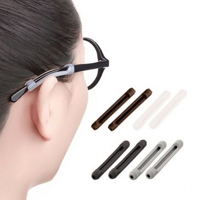 OPK 안경 귀 고무 통증방지 2P 다리팁 고정 커버