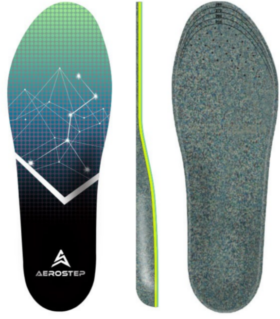 에어로스텝 오솔라이트 신발 운동화 얇은 인솔 깔창 기능성 1cm