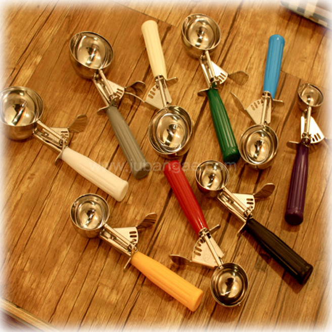 주방애몰 아이스크림 스쿱 셔터, 6호 화이트, 1개