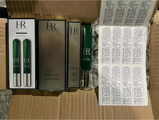 赫蓮H家 黑繃帶面霜 小露珠精華 綠寶瓶精華 新肌水洗面乳 四件套, 1個, 綠寶瓶眼霜15ml