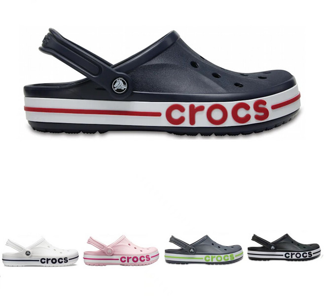 크록스 남녀공용 바야밴드 크록밴드 클래식 클로그 스포츠 샌들 슬리퍼