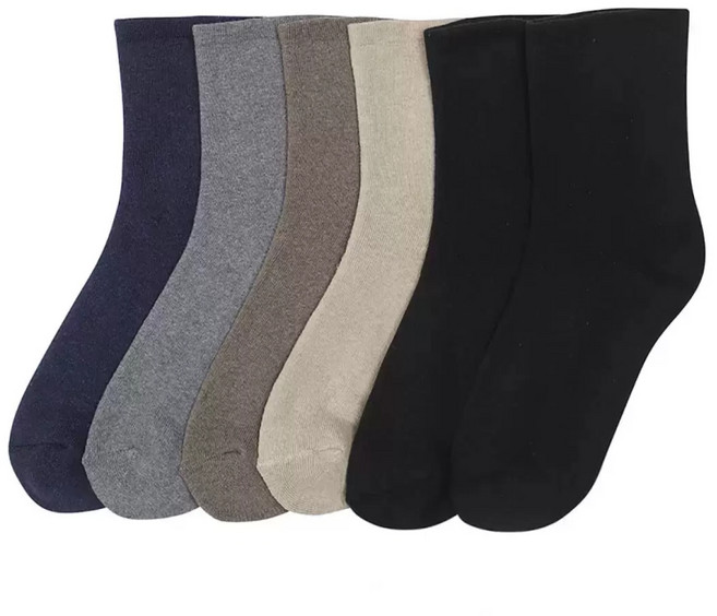 싹스탑 성인 무압박 양말 6족