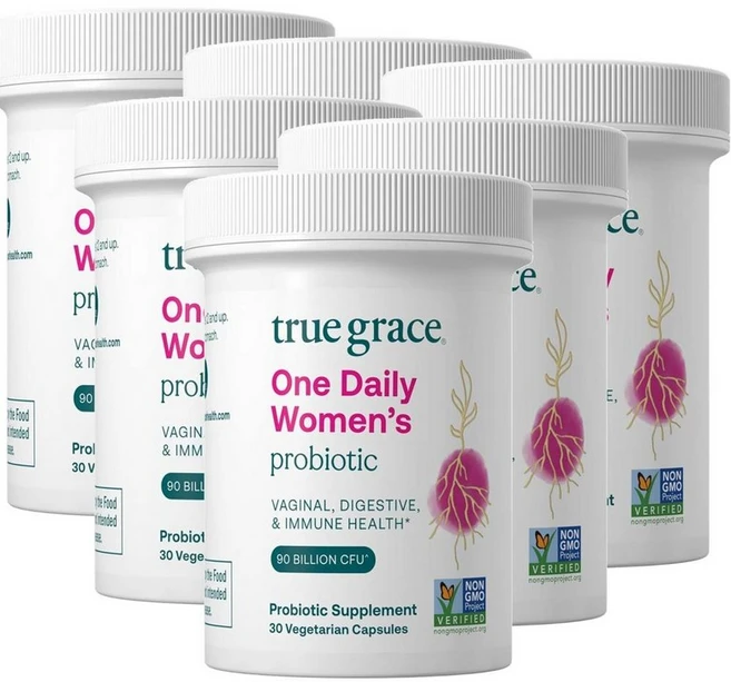 트루그레이스 원 데일리 우먼 프로바이오틱스 True Grace One Daily Women Probiotic, 6개, 30정 - 쿠팡