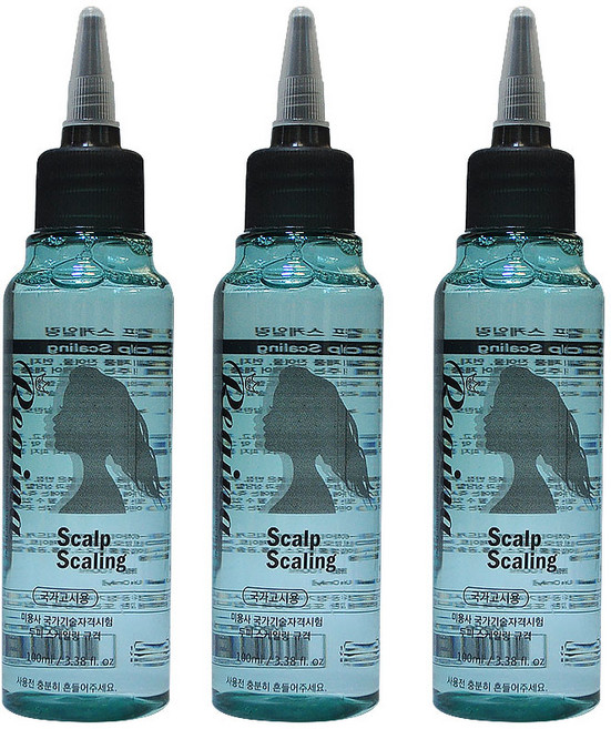 레지나 두피 클리닉 스캘프 스케일링제 국가고시용, 100ml, 3개
