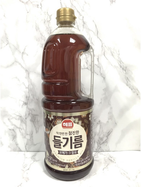 해표 참진한 들기름, 1.8L, 1개