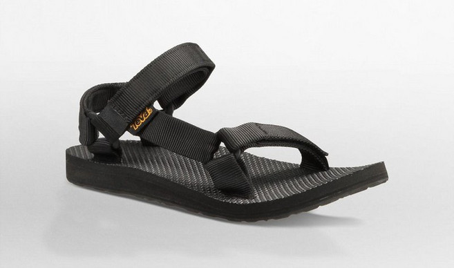 Teva Original Universal 女款經典緹花織帶涼鞋 1003987BLK, 詳見包裝