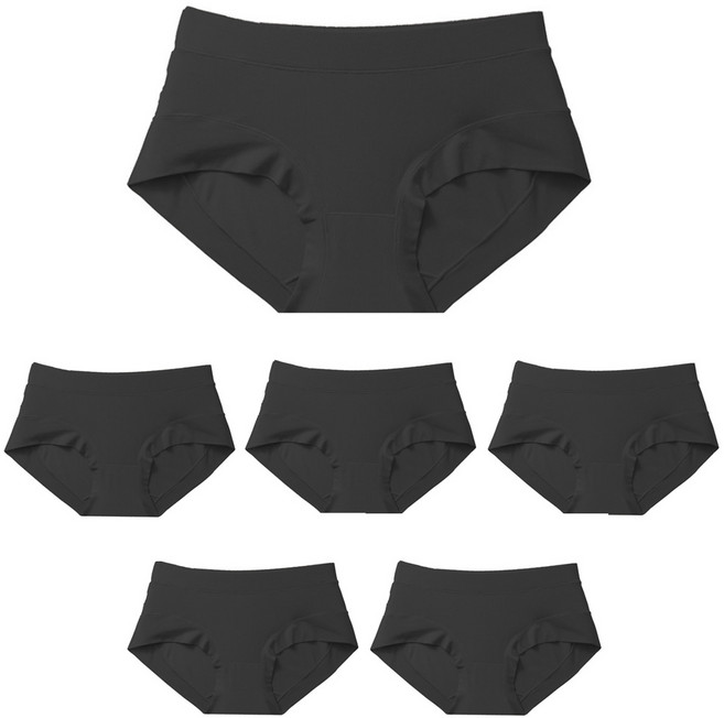 [노라인피스] 부드러운 여성 모달 팬티 6장