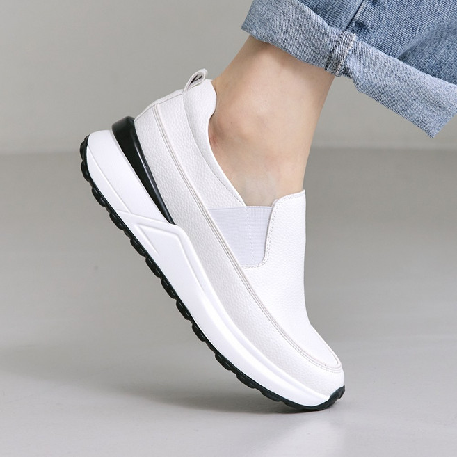 슈리오 여성 데일리 컴포트 슬립온 6cm