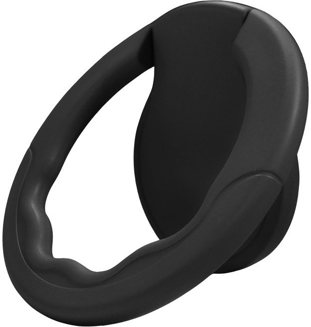 더조은셀러 아이패드 갤럭시탭 미패드 호환 프리픽 스마트핸들 회전 손잡이 스탠딩, 블랙, 1개