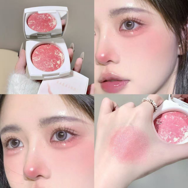 여성볼터치 포근한 생기를 머금은파스텔 빛 블러셔, 1개, 은은한 코랄 핑크