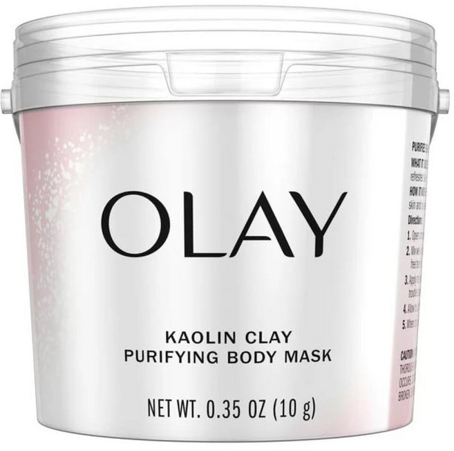 Olay 카올린 클레이 퓨리파잉 바디 마스크 여성용 9.9g(0.35온스), Olay 카올린 클레이 퓨리파잉 바디 마스크, 여성용,