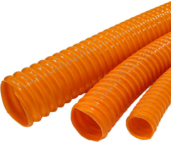 주황나선호스 M단위 절단 25 32 38 50 65 75 100mm 배수용 송수용 살수차 호스, 1M, 1개