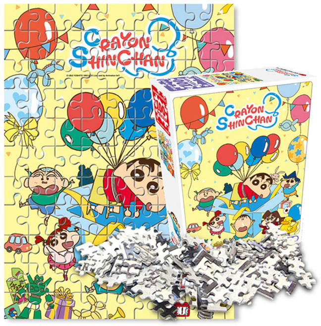 짱구는못말려 캐릭터 100조각 직소 퍼즐 어린이 유아 장난감, 1개, 추카추카, 100피스