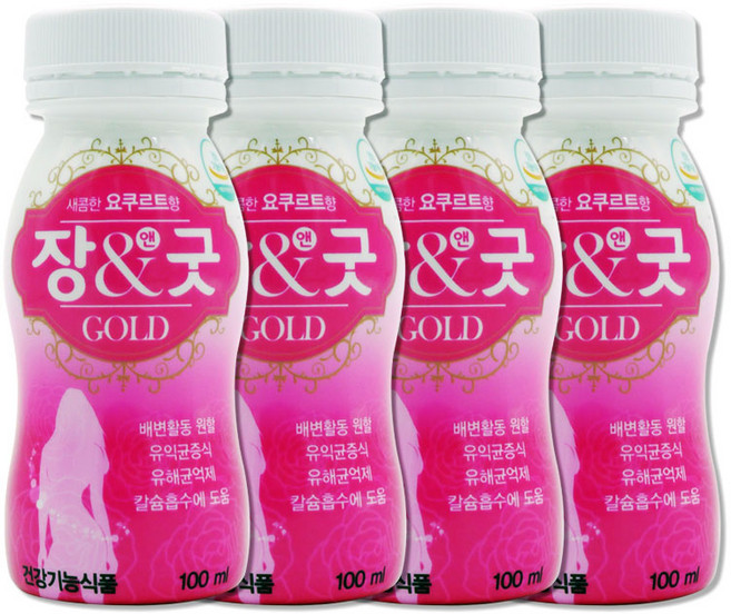 장앤굿 골드 100ml, 4개