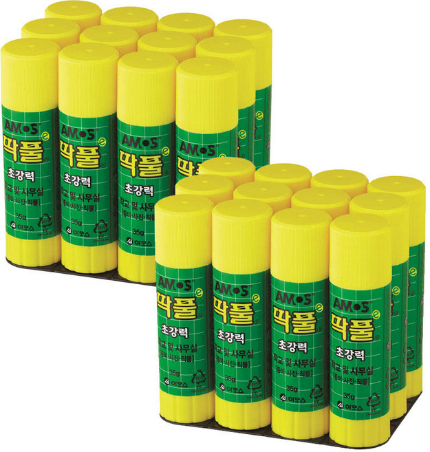 아모스 딱풀, 35g, 24개