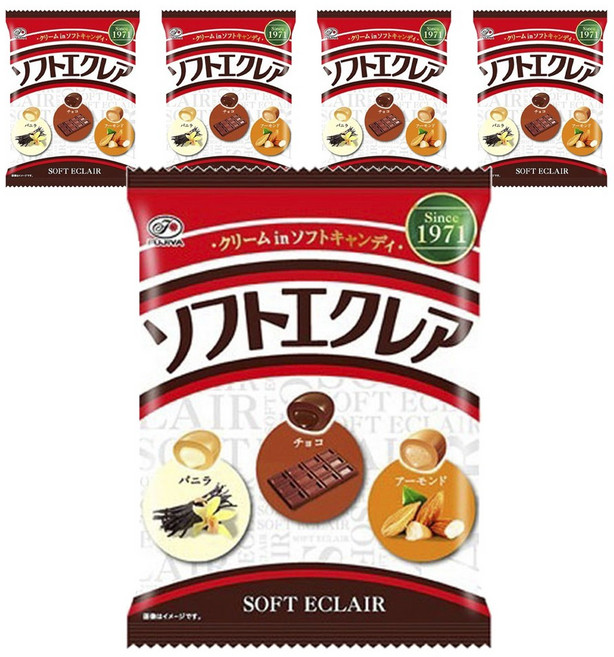 후지야 소프트 에클레어 캐러멜, 5개, 93g