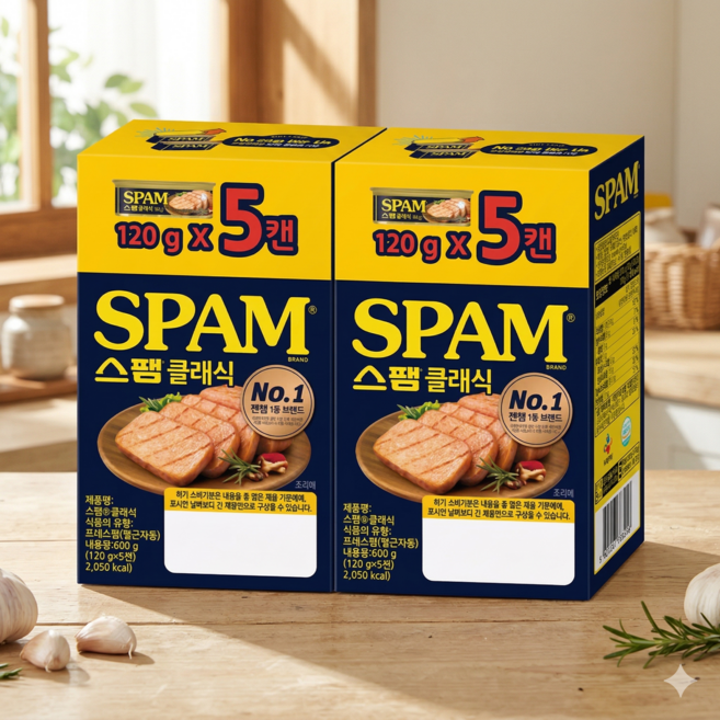 스팸 클래식 노캡, 120g, 10개