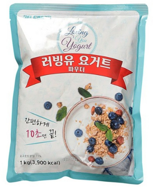 희창 러빙유 요거트 파우더, 1kg, 9개, 1개입