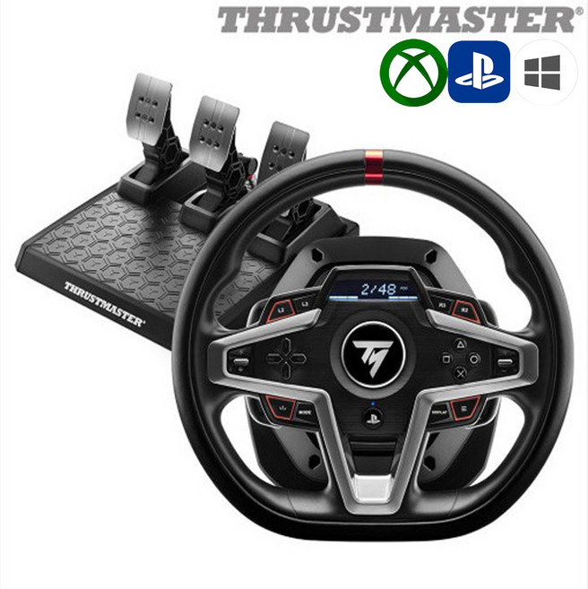 트러스트마스터 T248 레이싱 휠 + 페달 세트 PS용, T248 (PS용), 1세트