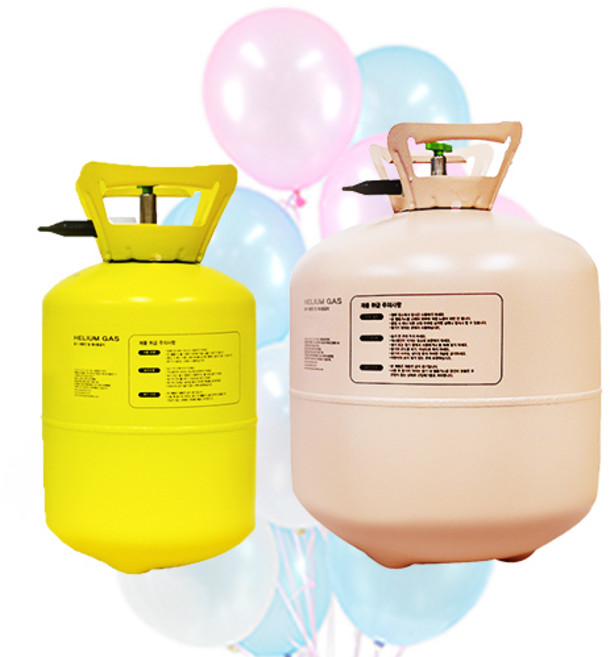 별이네파티 일회용 헬륨가스 40개용, 1세트