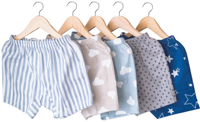 올챙이 국산무형광 순면100% 남아용 아동 주니어 사각팬티 아동 주니어 트렁크 속옷