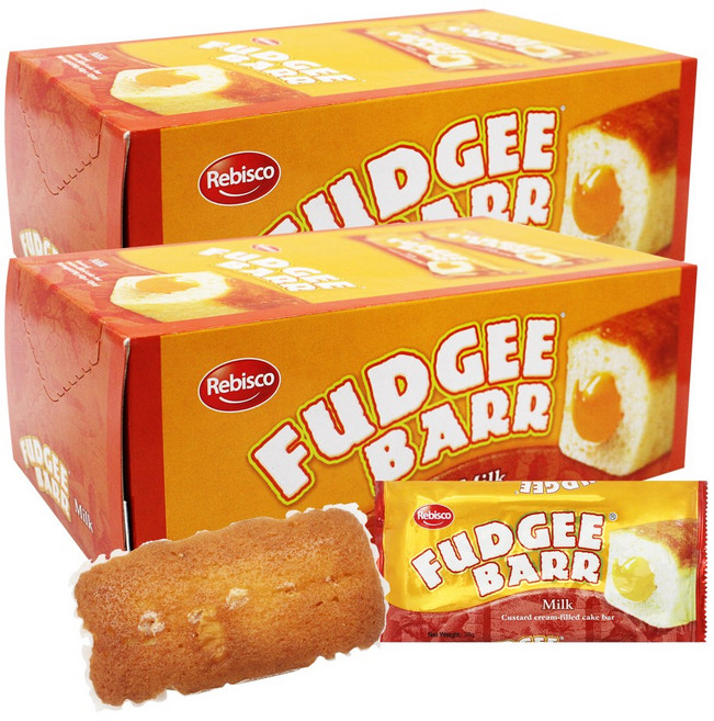 퍼지바 밀크맛 케이크 빵 2box (38gx24개), 504gx2개