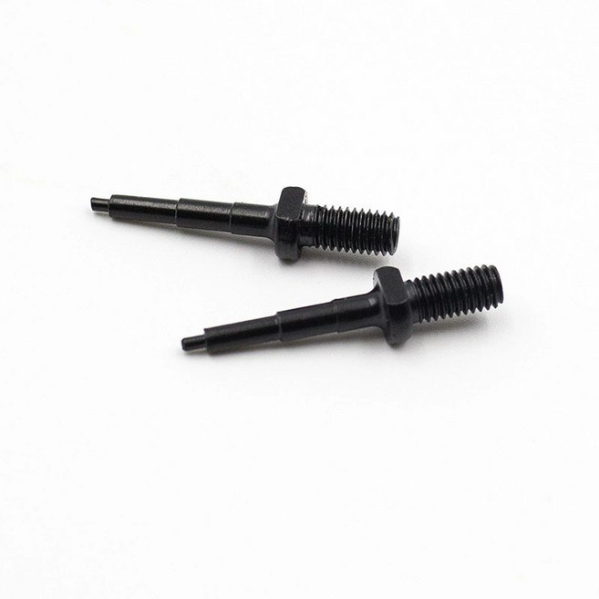 한우 귀 돼지 번호표 장착기 염소 동물, 블랙 도금 바늘 10개, 1개