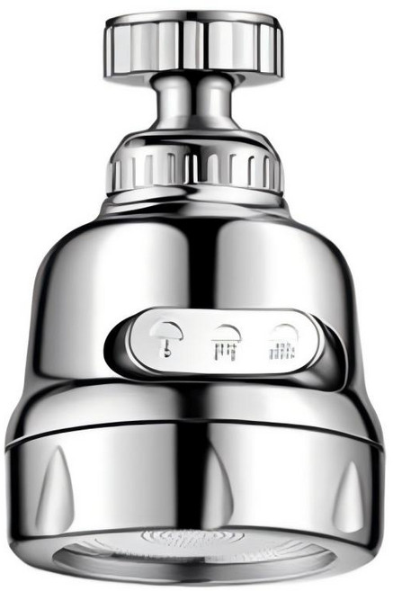 워터블리 회전 삼단 싱크대 수전, 1개