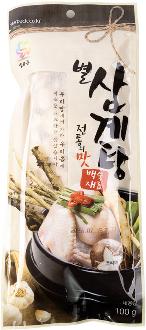 별유통 삼계탕 재료 100g 1개 티백 국내산 백숙