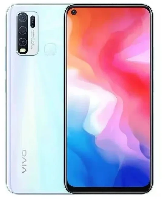 오리지널 VIVO Y50 8GB 128GB 4개 카메라 5000mAh 6.51인치 2340x1080px CPU 스냅드래곤 13MP + 16MP 안드, 01 8GB 128GB, 01 Sky-blue