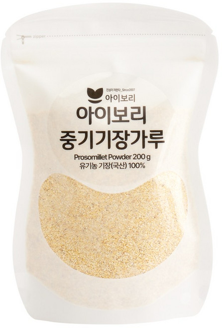 IBORI 유기농 기장가루 중기, 200g, 1개