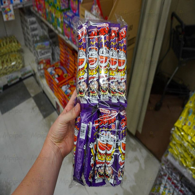 일본과자 우마이봉 대용량과자 간식 30개입, 멘타이맛 30개