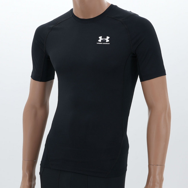 언더아머 기능성 반팔티 컴프레션 머슬핏 보정 타이트핏 티셔츠 피트니스 트레이닝복 상의