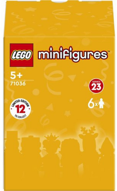 미니피겨 레고 71036 시즌 23 6종 세트, 랜덤발송, 1